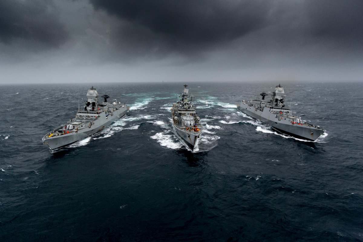 Credible Maritime Security

#TypicalThursday
#IndianNavy #MissionDeployed
#CombatReadyCredibleCohesive