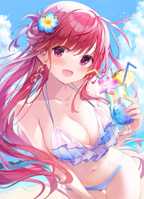 のど乾いちゃったね🌺 