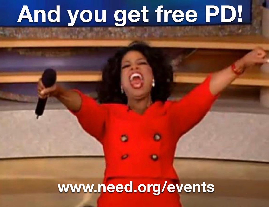 The NEED Project tweet media