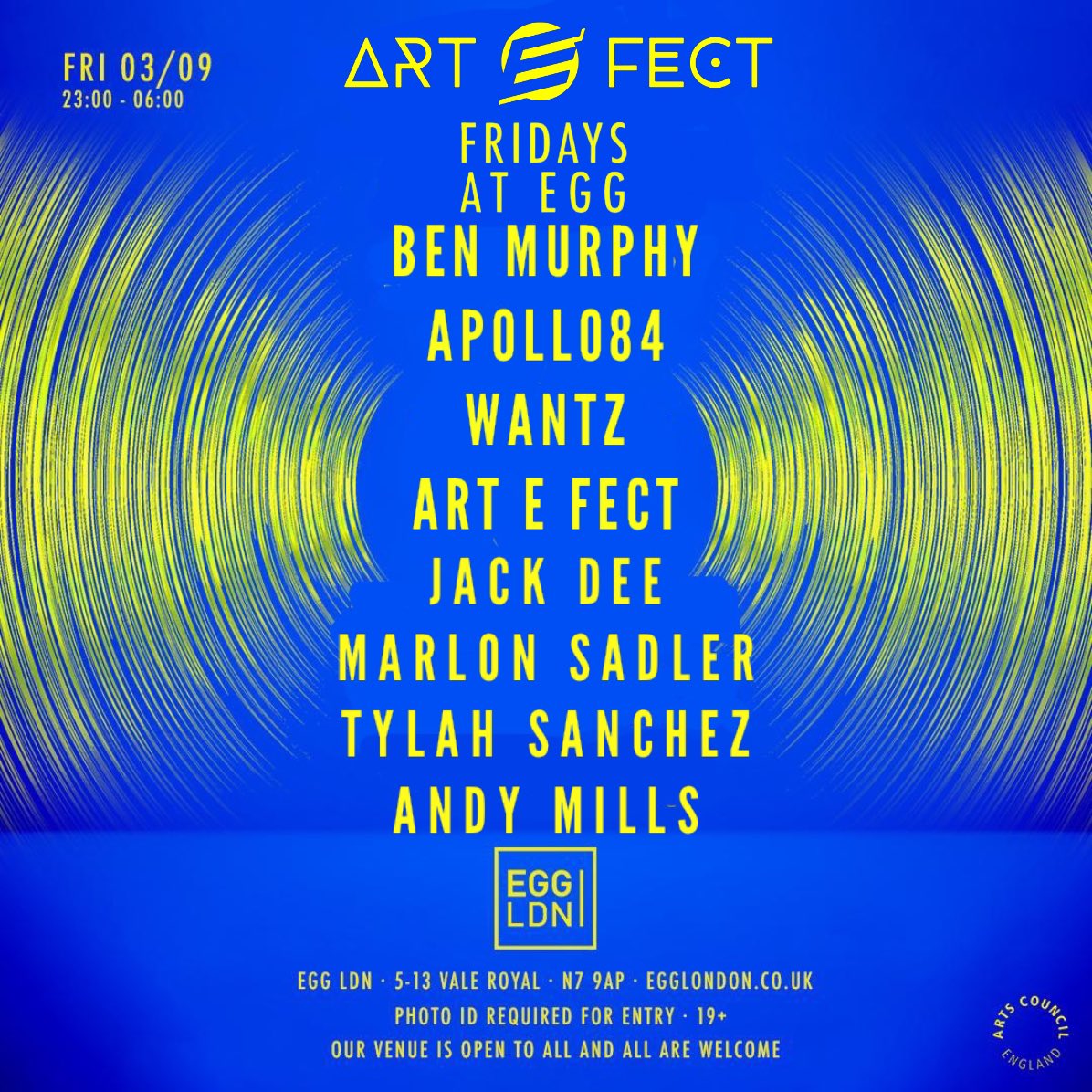 WE RETURN TO <a href="/Egg_Club_London/">Egg London</a> on Fri 3rd SEPT with <a href="/apollo84music/">Apollo 84</a> <a href="/Djbenmurphy/">Ben Murphy OFFICIAL</a> <a href="/iamwantz/">wantz</a> <a href="/JackDeeOutOut/">Jack Dee OutOut</a> <a href="/ANDYMILLSDJ/">ANDY MILLS DJ</a> <a href="/marlonsadler/">Marlon Sadler (MJS)</a> <a href="/Tylahsanchez/">TylahSanchez-PWR&TEC</a>