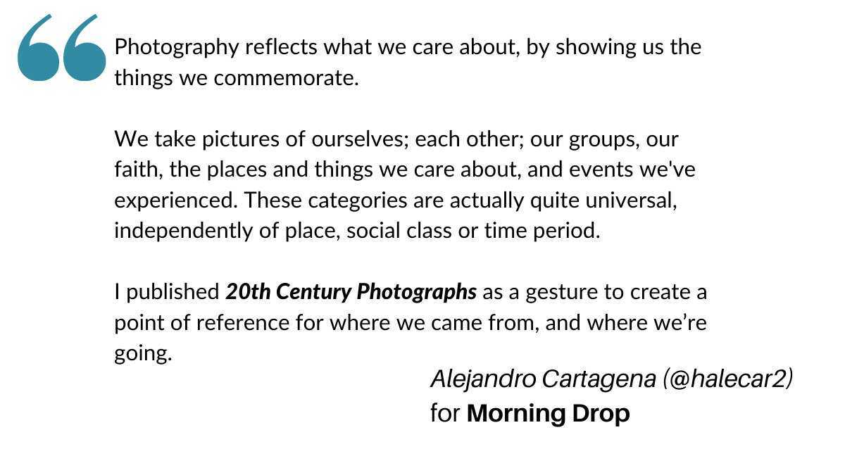 Celebrate NFT Photography (@photographynfts) on Twitter photo Photographer <a href="/halecar2/">alejandro cartagena</a> brings history to the blockchain with 20th-century photos rescued over half a decade.
Read @not_izgnzlz's full interview with Alejandro via Morning Drop here: getrevue.co/profile/not_iz… Photographer <a href="/halecar2/">alejandro cartagena</a> brings history to the blockchain with 20th-century photos rescued over half a decade.
Read @not_izgnzlz's full interview with Alejandro via Morning Drop here: getrevue.co/profile/not_iz…