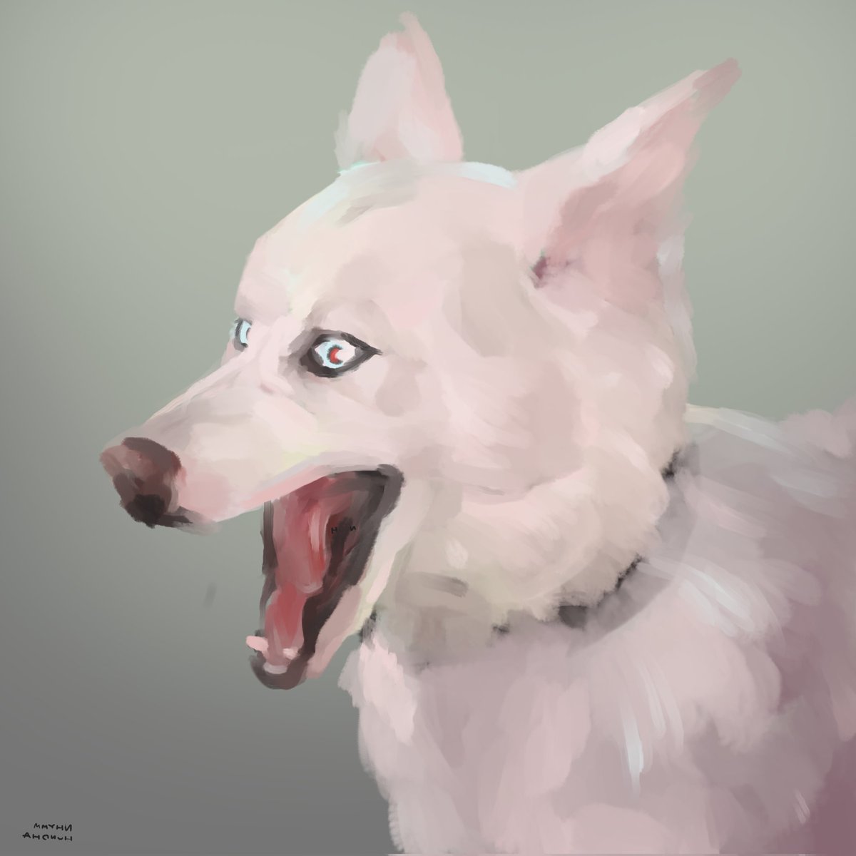 Practice bc art block 🍫🐕

#sketch #Sketching #dog #screamingdog #artshare #artist #husky #art #dog #screamingdog #creature #ArtistOnTwitter