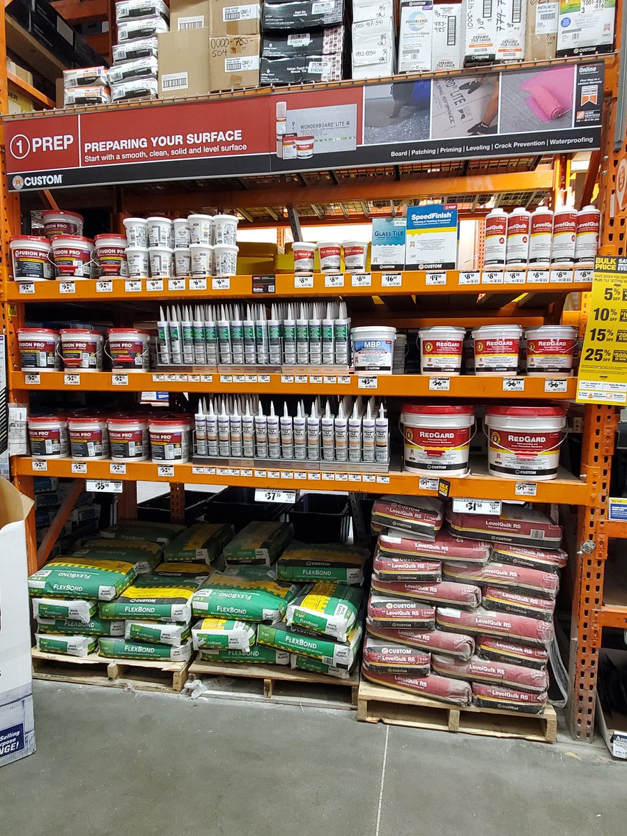 Perfect Grout Bays here at 0482! Awesome job team! 
#perfectbaysD18
<a href="/NagyAndrew/">Andrew Nagy</a> <a href="/ChadKrausTHD/">Chad Kraus</a>