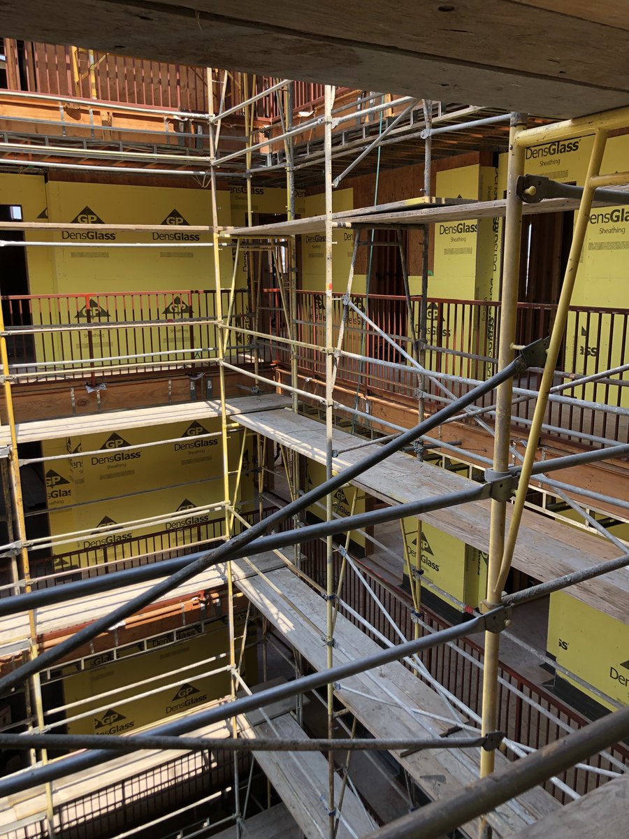 KFALosAngeles's tweet image. Our office got the chance to tour Lamp Lodge last week. Check out these  #workinprogress pics... we’re still not over the view of DTLA from the site 😍 Keep up the good work team! 

#KFA #kfaarchitecture #KFALosAngeles #ArchitectureforLosAngeles #KFAdesign #affordablehousing