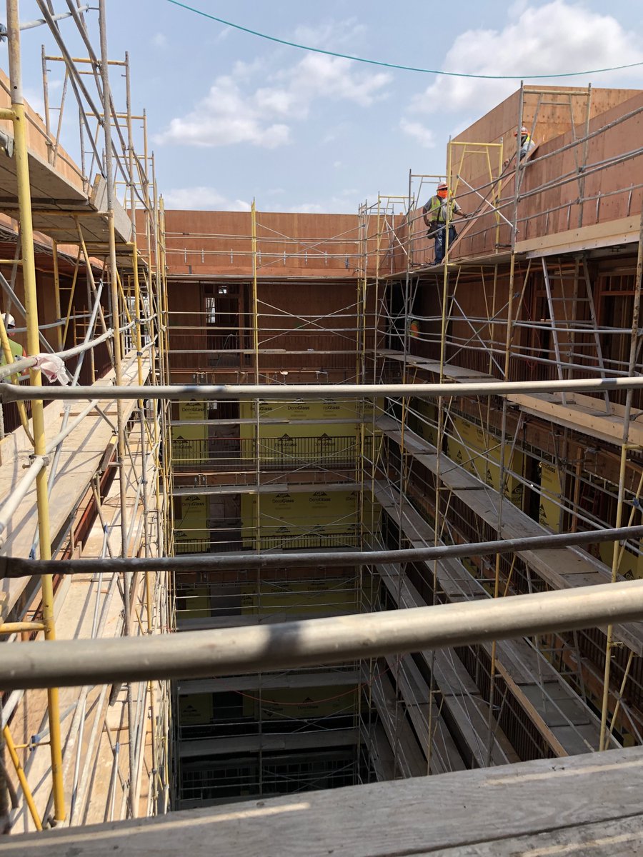 KFALosAngeles's tweet image. Our office got the chance to tour Lamp Lodge last week. Check out these  #workinprogress pics... we’re still not over the view of DTLA from the site 😍 Keep up the good work team! 

#KFA #kfaarchitecture #KFALosAngeles #ArchitectureforLosAngeles #KFAdesign #affordablehousing