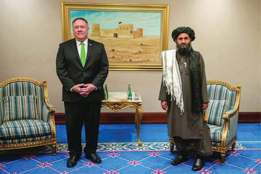 donwinslow's tweet photo. Dear @GOPLeader Kevin McCarthy,

You supported Trump and Pompeo's surrender to the Taliban in 2020.

1. There are photos.

2. There are videos.

3. There are your public statements. https://t.co/z01oOgaCZ2