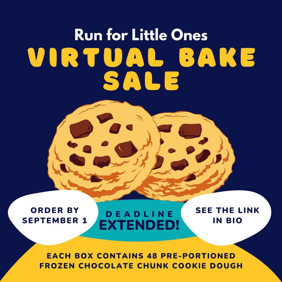 Run4LittleOnes's tweet photo. 𝐃𝐞𝐚𝐝𝐥𝐢𝐧𝐞 𝐄𝐱𝐭𝐞𝐧𝐝𝐞𝐝! Participate in RFLO's Virtual Bake Sale in partnership with @indeygo! All proceeds benefit the NICU. Order deadline is 𝐖𝐞𝐝𝐧𝐞𝐬𝐝𝐚𝐲, 𝐒𝐞𝐩𝐭𝐞𝐦𝐛𝐞𝐫 𝟭𝐬𝐭 &amp; order pick up will be during the 𝐰𝐞𝐞𝐤 𝐨𝐟 𝗦𝗲𝗽𝘁𝗲𝗺𝗯𝗲𝗿 𝟐𝟕𝘁𝗵⁣! https://t.co/7YeTr7M2nL