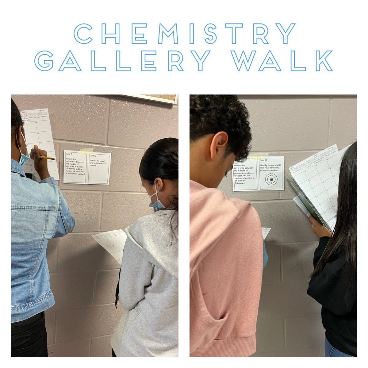 MrsJackSciHacks's tweet image. Student movement during the school day benefits academic performance and improves behavior! Way to change the scenery and get your students out of their seats to practice chemistry! @hmjburketravel @Humble_2ndSci @HumbleISD_HMS #HMSscience #aboveandbeyond