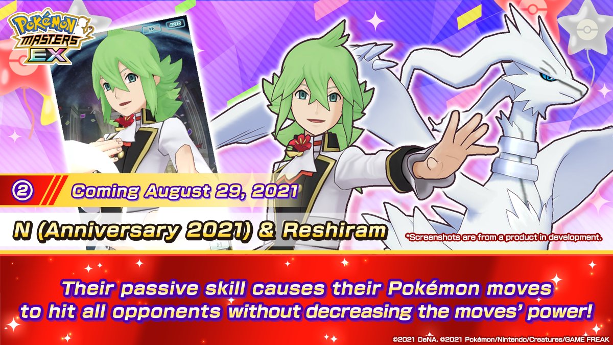 N (Aniversario 2021) y Reshiram