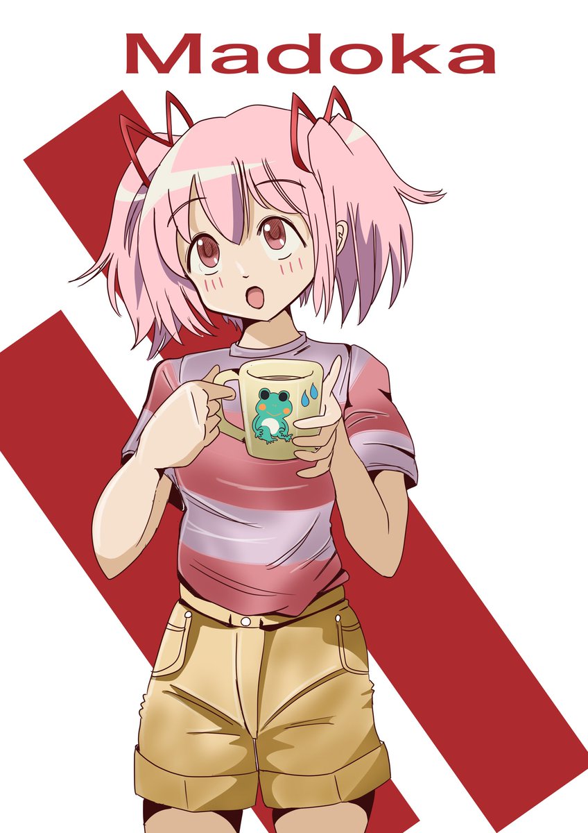 まどマギ まどかって特徴がありすぎて 中々似せるのがムズイ D Yoshioponのイラスト