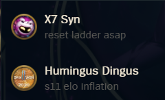Divinuss's tweet photo. OLD MAN MAKES MASTER TIER RESET THE LADDER IS FUCKING DOOMED 🤡 https://t.co/gPEeDrfcfb
