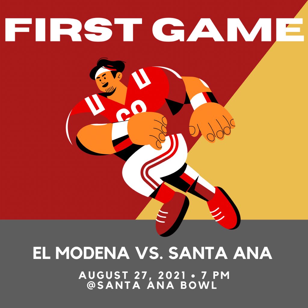 Y’all ain’t ready for ELMO’s first game back😈😈😈😈 FULL OUT CARDINAL AND GOLD FRIDAY❤️💛❤️💛 <a href="/MAlvarez02/">Manny Alvarez</a> <a href="/StudentSectRep/">The Student Section Report</a> #wearenumberONE #DominateTheDay #WeAreElModena