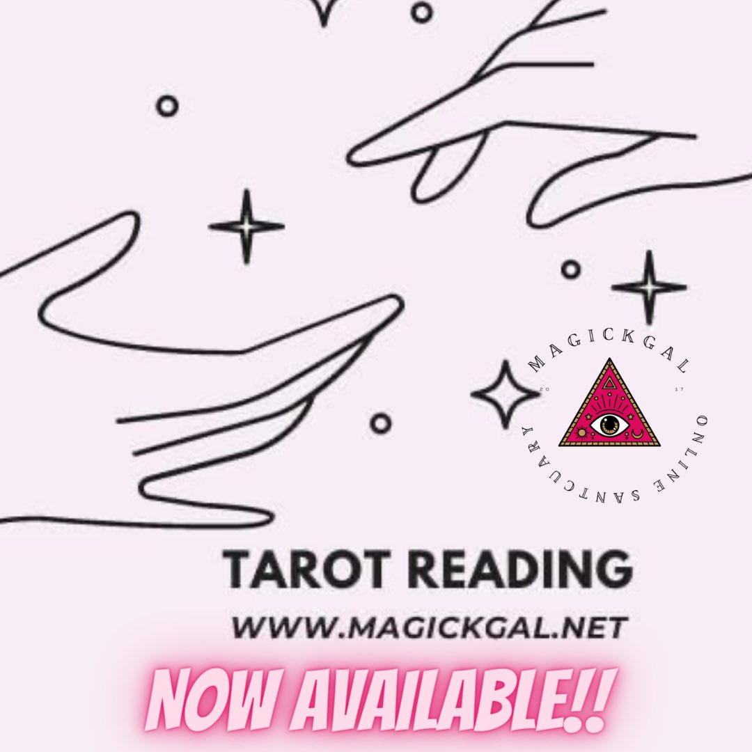 Magickgal_'s tweet photo. AVAILABLE THIS WEEK (8/24-8/28) | 1:30 PM - 6 PM EST | VIRTUAL (ZOOM) TAROT READINGS 

* https://t.co/uJ8KGN2eYH 
* 
*  https://t.co/vtVZR7y7AA to keep up with any news, products, workshops &amp; more! https://t.co/83o8JdDspm