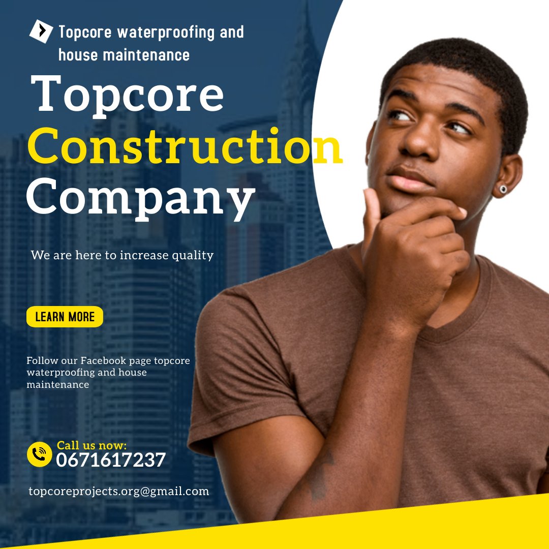 Topcore Waterproofing and painting Limpopo (@proudlylimpopo) on Twitter photo 