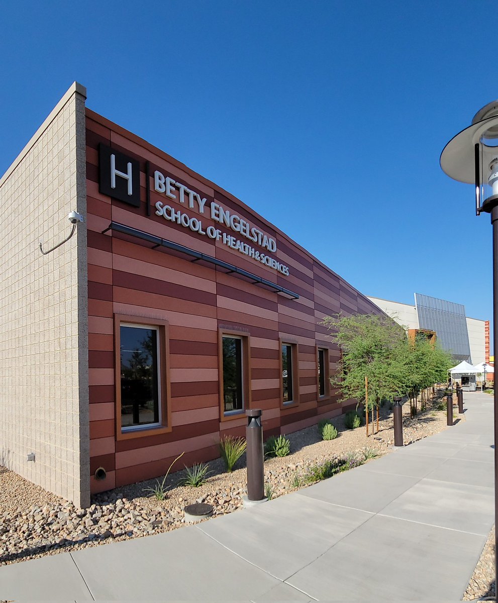 CSNCoyote's tweet photo. We are almost ready to welcome our honored guests to the grand opening celebration at the Betty Engelstad School of Health Sciences building on our #CSN Henderson campus! #CSN50 #healthscience #StudentsFirst https://t.co/M9B3n7xEkM