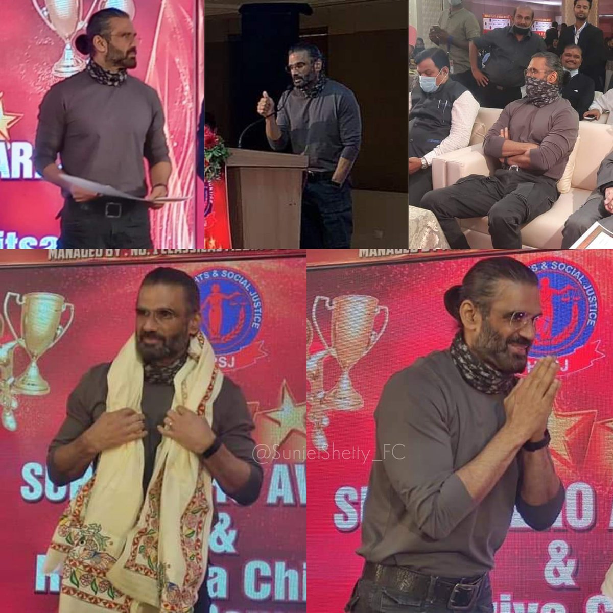 Kailash55562110's tweet photo. Super Fit, Stylish and Handsome @SunielVShetty Sir during Super Hero Award 2021 in Patna Bihar 
❤️❤️ ❤️❤️❤️❤️❤️❤️❤️
#SunielShetty https://t.co/oBRvXdDjca