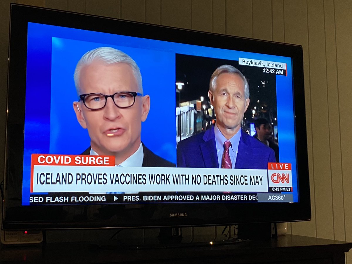 Iceland proves vaccines for Covid19 work!  &gt;90% vaccinated! How many deaths since vaccinations? ZERO!!!! #getvaccinatednow