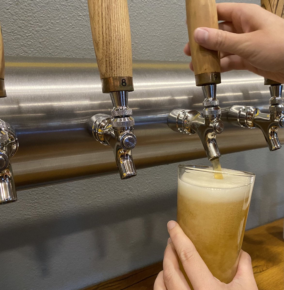 New beers are coming soon! Robert Hoefling and Josh Westbrook will be playing live in the Tap Room tomorrow. 🍻 Get out to the heat and grab a seat.