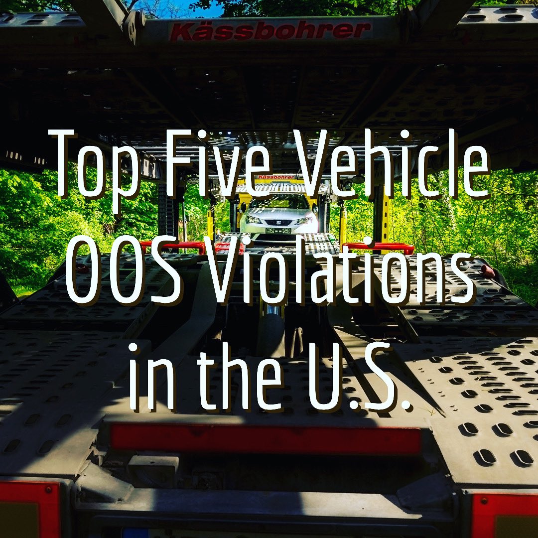 BusinessHoffer's tweet image. 1. Brake Systems 2,151 (25.9%)
2. Tires 1,643 (19.8%)
3. Lights 1,163 (14.0%)
4. Brake adjustment 1,051 (12.7%)
5. Cargo securement 956 (11.5%)
truckersnews.com/trucks/article…

🚛-&amp;gt;logistifyconsulting.com

#LogistifyConsulting
#Driversolutions
#BusinessBuilder
#DriverQualifications