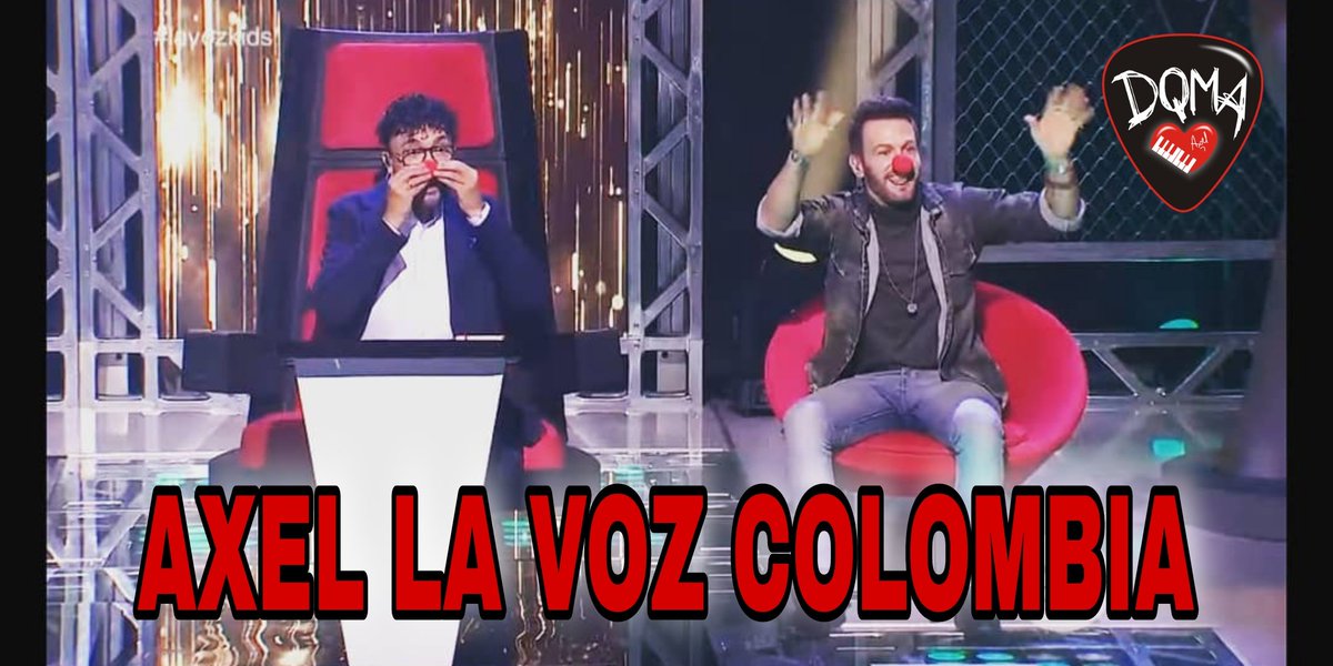 DqmaOficial's tweet photo. Hoy vamos a disfrutar de una hermosa noche AXEL LA VOZ COLOMBIA https://t.co/2UyUWBaDNx