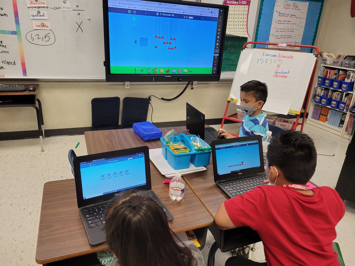 AlmaPer39832939's tweet photo. ST Math in full swing @CarrollES_AISD. Students can't get enough of it. https://t.co/YUoaFFwbCg