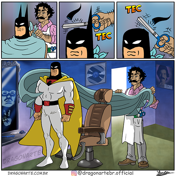 X 上的 Lucas Nascimento：「😱😱🗡 FATIADO🗡😱😱 #dragonarte #strips #comics #hq  #tirinhas #comics #quadrinhos #dragao #dragon #dccomics #dc #superman # batman  / X