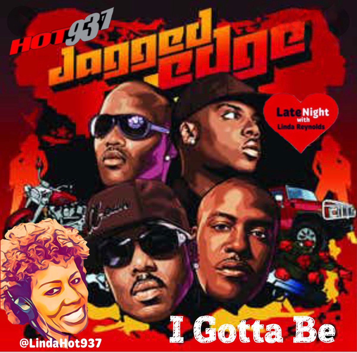 LindaRRadio's tweet photo. Tonight at 10 #LateNightLove @hot937 begins with @Official_JE #JaggedEdge #IGottaBe released in 1997 #LNLShoutOutsRequests go to https://t.co/wecyFFRI46 use the email link on #LindaReynoldsPage #ListenLive #FreeApp https://t.co/gblLGxsbmU - Hot 93.7/WZMX https://t.co/b9JUMJhwbL