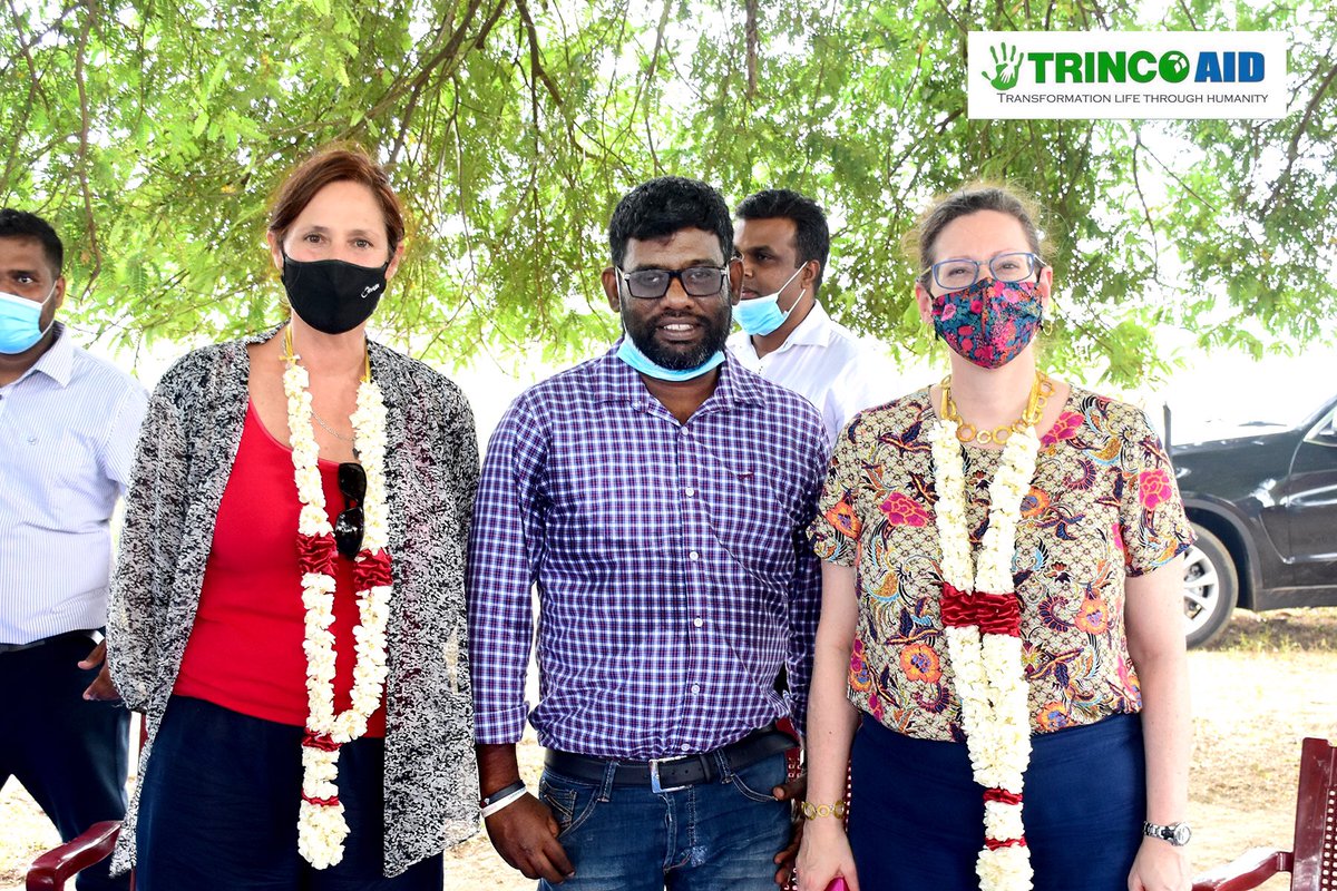 RHareharan's tweet photo. US High Commissioner #Teplitz visited the 5.5-meter-long canal and paddy drying site in the Lingapuram area last year, which was funded by #Usaid Score and implemented by #Trincoaidmemento commemorating the event was presented by the Chief of party #TravisGartner of the #Usaid https://t.co/OOENv34cQ7