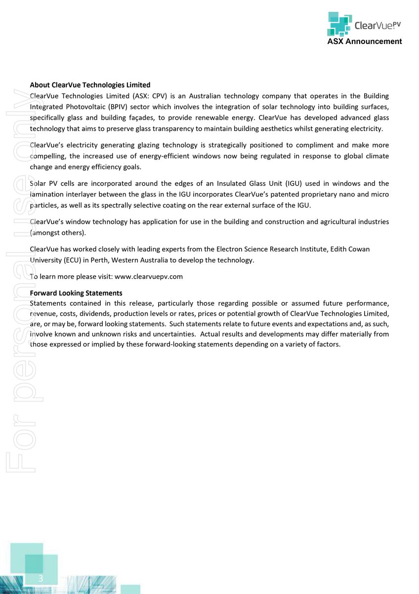 ClearVuePV's tweet image. ClearVue receives first order from its Japanese licensed distributor Tomita Technologies for greenhouse at thermal springs project in Sendai City, Japan ...
#ClearVue #ClearVuePV #solarglass #solarwindows #solargreenhouses #BIPV #WIPV #smartfacades #esginvesting #renewables