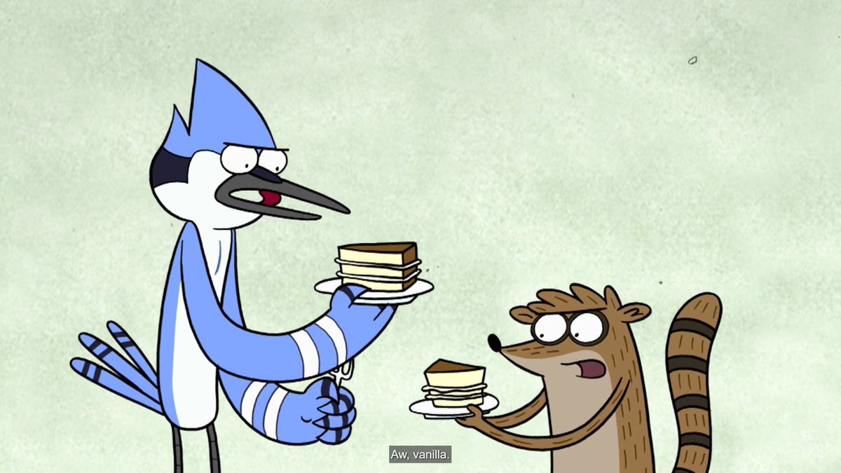 Regular show in 4 tweet media