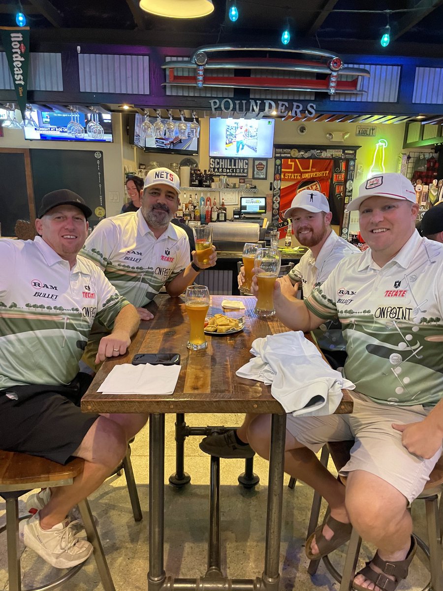 docemery32's tweet photo. ⁦@ClubProGuy⁩ 7th place net Wednesday night men’s league!!  #Pounders #PussHounds https://t.co/QlbOtZoP1A