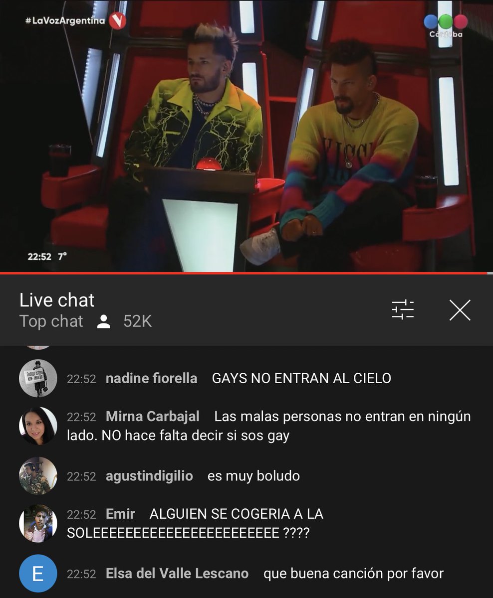 _sancheztomi's tweet photo. muy buena la conversación en el vivo de telefe https://t.co/oP6eNRbMXs