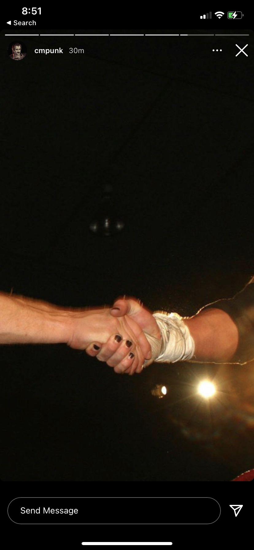 Wrestling News This Was Posted On Cm Punk S Instagram Stories Guess Who It Is Wrong Answers Only T Co Qgzt4lvpas Twitter