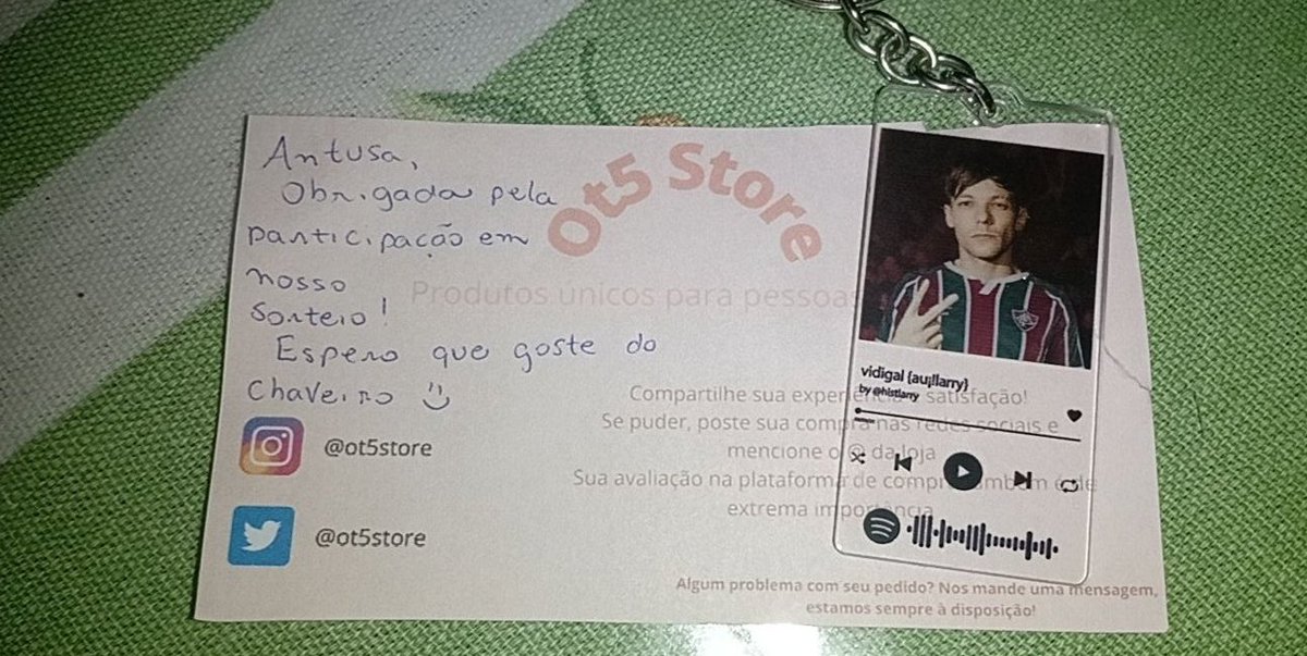 ltwehs's tweet image. eu amei o chaveirinho💖 obgda @ot5store vcs foram muito atenciosos.