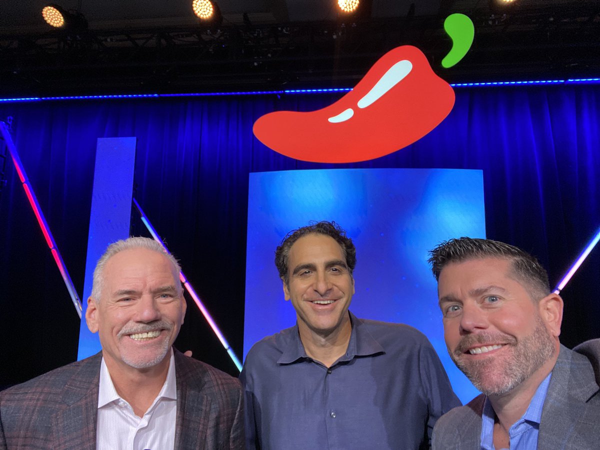 doug comings (@dougcomings) on Twitter photo Thank you <a href="/emerzian/">Matthew Emerzian</a> for your keynote talk with the ChiliHead family today! I appreciate your perspective on wellbeing and why each ChiliHead “matters”🌻🌶🌻
P.S. Props to your buddy Peter for the great video! Once a ChiliHead, always a ChiliHead. Thank you <a href="/emerzian/">Matthew Emerzian</a> for your keynote talk with the ChiliHead family today! I appreciate your perspective on wellbeing and why each ChiliHead “matters”🌻🌶🌻
P.S. Props to your buddy Peter for the great video! Once a ChiliHead, always a ChiliHead.