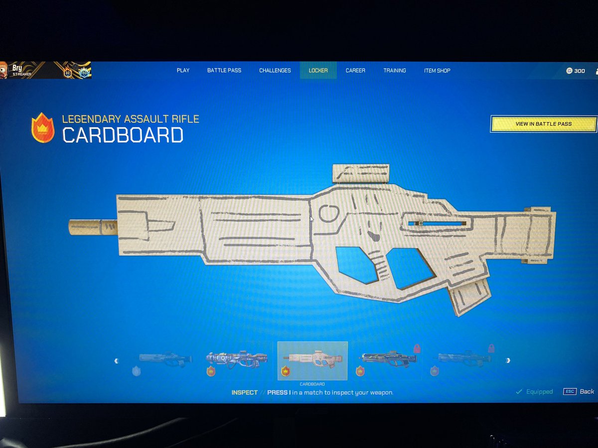 BigBryTV's tweet photo. Simply just the best skin a game has ever released tbh 10/10 best devs hands down @Splitgate 🤣 https://t.co/gZSM7vV6aA