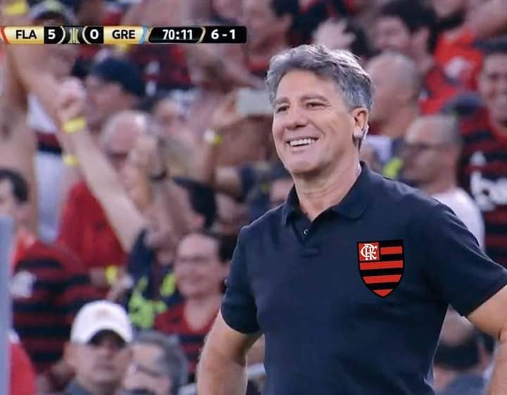 _OsFlanaticos's tweet photo. O Flamengo goleando o Grêmio

Renato Gaúcho: https://t.co/Sts45gg0Yv