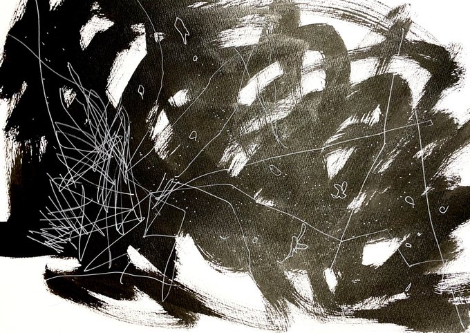 水墨画のtwitterイラスト検索結果