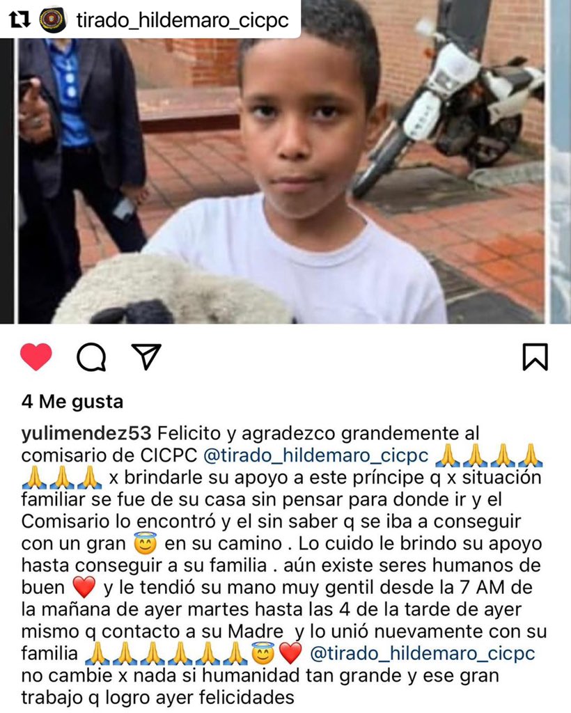 Excelente trabajo realizado por el Comisario Hildemaro Tirado. 
No se trata de asumir un compromiso con la vida, si no dar la vida por ese compromiso. 
instagram.com/p/CTBWRRBlBl6/… #CICPC