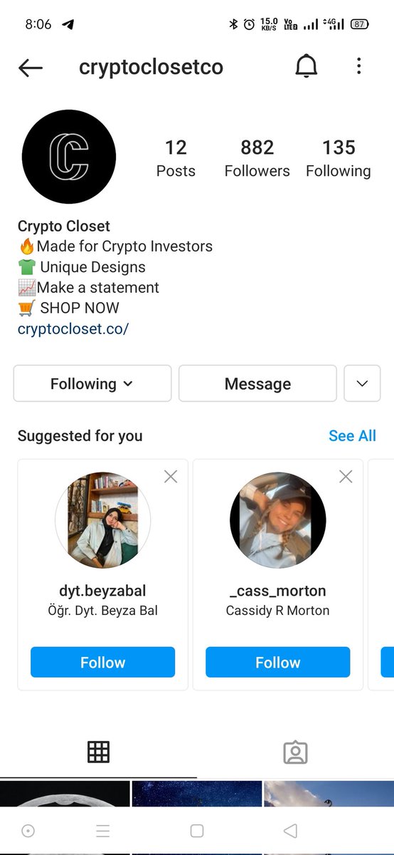 Newsyfi1's tweet photo. @InvestSafemoon @CryptoClosetco Completed all the tasks
Instagram: @helthyfi
0xBb54A418d42054Faa1845641Db61E69648B02ccA https://t.co/8tuBFE1wRj