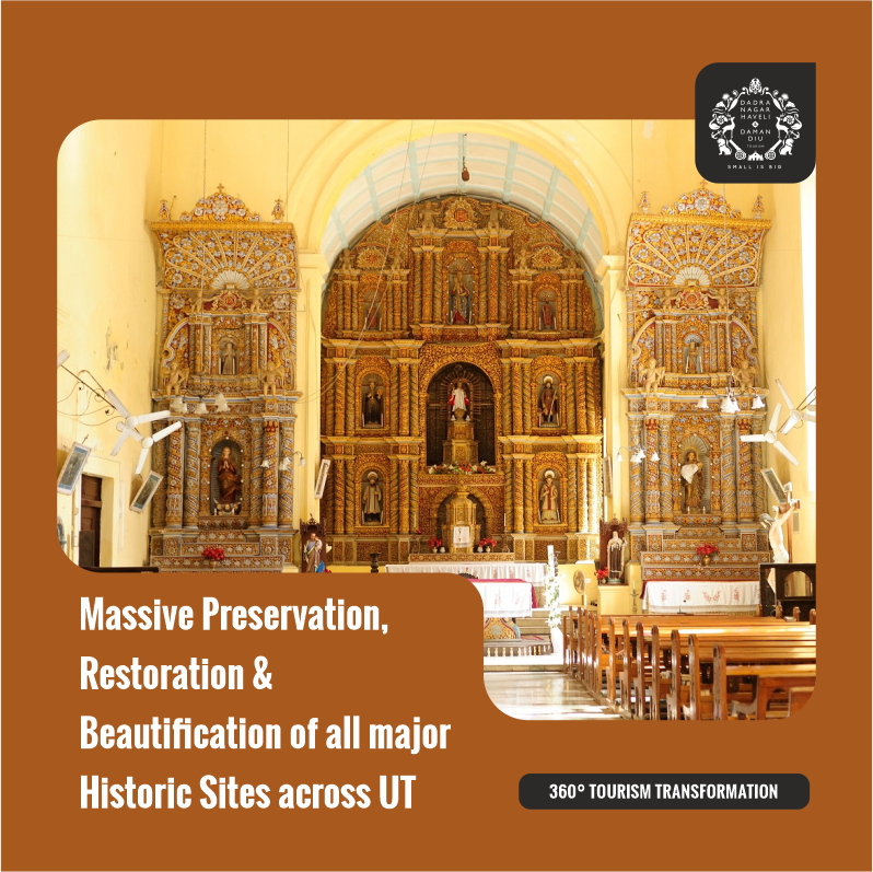 DNHDandD's tweet image. To create a tourist-friendly atmosphere in UT, a number of #beautificationprojects have been implemented. The aim is to improve the experience of the tourists in the UT.

#UTAdministration #DNHDD