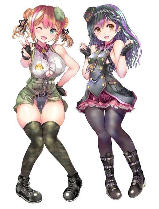 【お仕事情報】こちらのニンテンドースイッチのゲームのキャラデザとパッケージイラストを担当させて頂きました!
「ガールズタンクバトル」ダウンロード版
https://t.co/kuOFAFF1LQ 