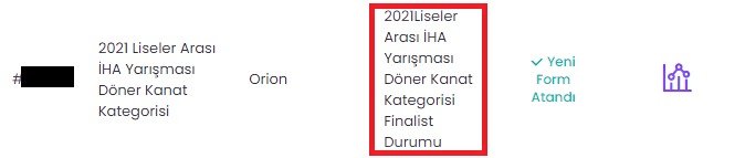 TÜBİTAK 2021 Liseler Arası İHA Yarışmasında Orion takımımızın hazırlamış olduğu "DT Raporu ve Uçuş videosu" katılım desteği de alarak finale katılmaya hak kazandı. Öğrencilerimizi ve öğretmenlerimizi tebrik eder, Bursa'da yapılacak olan  finalde başarılar dileriz. 👏🏻🤩🏆 <a href="/Tubitak/">TÜBİTAK</a>