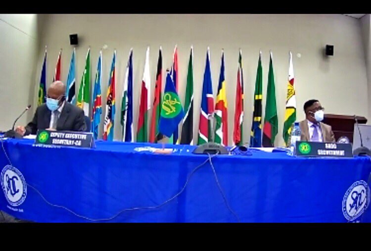 #SADC Dep.Exec.Secretary, #Seychelles Amb.Joseph André Nourrice, opens (day 2) Meeting of Ministers responsible for Gender/Women’s Affairs, highlighting success in achieving majority targets of SADC gender programme, and need for greater financing of the gender response
<a href="/MaveeeAM/">Maveeee</a>