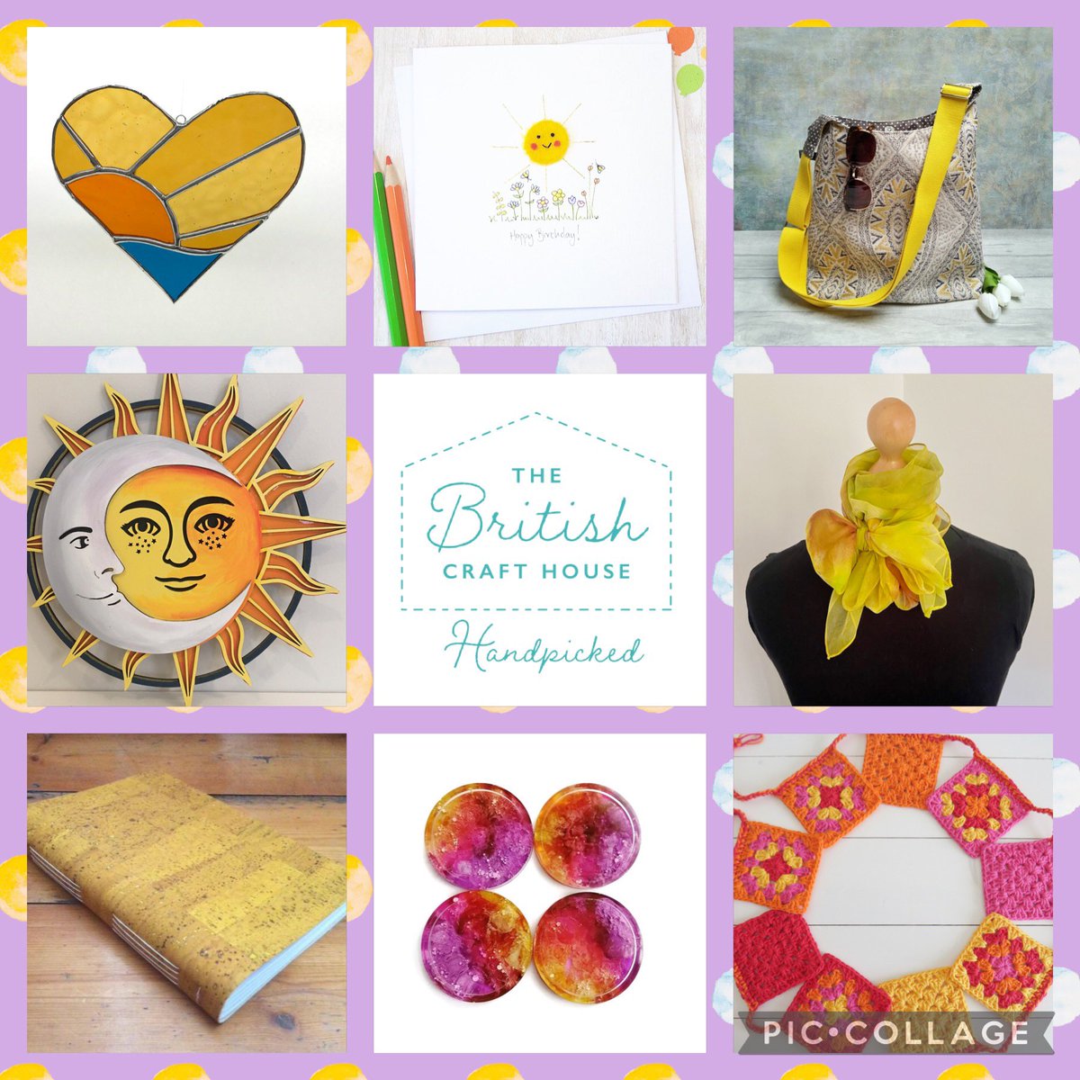 End of Summer Sunshine for #teamworkthursday <a href="/BritishCrafting/">BritishCraftHouse</a> Makers are me, <a href="/CardsJuniper/">Juniper Cards & Gifts</a> <a href="/Maccbagworks/">Alison 'Macclesfield Bag Works'</a> <a href="/HancoxTextile/">Louise Hancox Textile Artist</a> @moodycowdesign <a href="/ChromaticCoast/">Chromatic Coast</a> <a href="/BooksBySueDay/">Handcrafted Books by Sue Day</a> @graciecreations #tbch #handmade #sun #giftideas