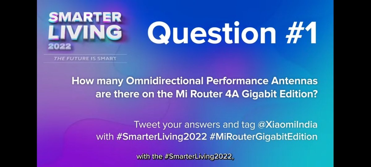 GurdeepJawand29's tweet image. @XiaomiIndia #SmarterLiving2022 #MiRouterGigabitEdition Ans. 4 high gain Antenna