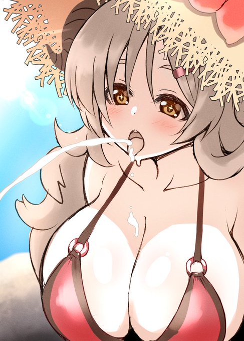 ココナッツミルク舌射ゲーム 