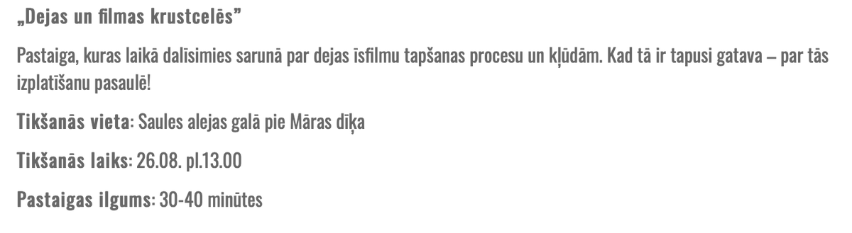 DEJASDIENA's tweet photo. Piesakies uz #Dejasdienas pastaigu, rakstot uz e-pastu dejasdiena@gmail.com un satiec savu mākslinieku! https://t.co/jWaxpIesNV