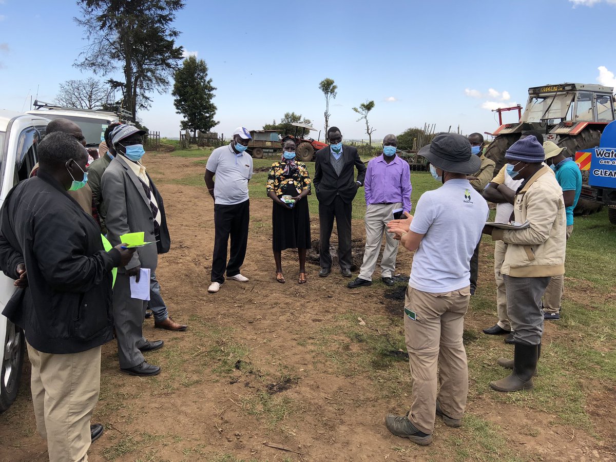 Pmkagathi's tweet photo. Day 2 of #Exchange&learning for @crafteastafrica clientsMarakwet Farmers Coop are learning from an sme #FreshCrop, a seed potato multiplier,on seed multiplication,Risks,mitigation &Opportunities!with CSA practices yield have increase from 4-18tons/acre @Agriterra @Emmanuelkibet https://t.co/yyWYHC9LHq