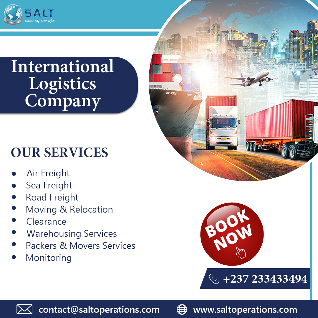 SaltOperations's tweet photo. Book Your logistics Services with the best 🏆 Logistics Company ➡️https://t.co/oJOXeGEgTe
☎️ +237233433494,📧contact@saltoperations.com
➡️Visit for more info- https://t.co/vyztDvmeGn https://t.co/aHu35yzOeQ